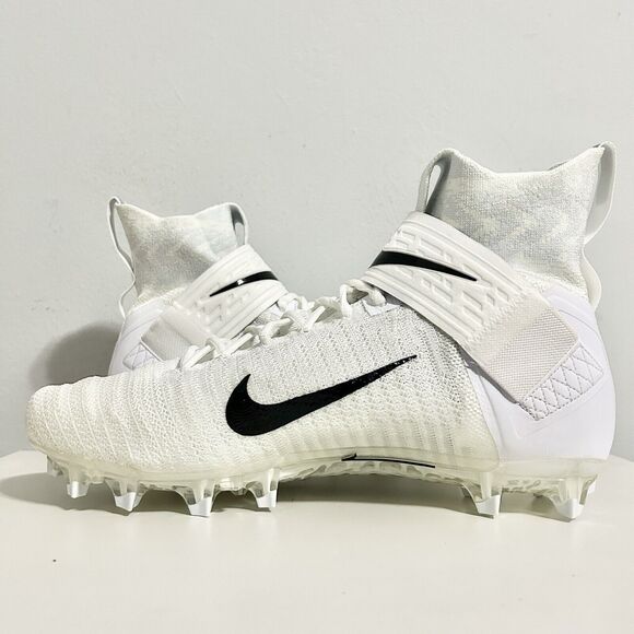 Nike Alpha Menace Elite 2 “White Wolf Grey" Men's Size 11-12 Football Cleats - Picture 6 of 10